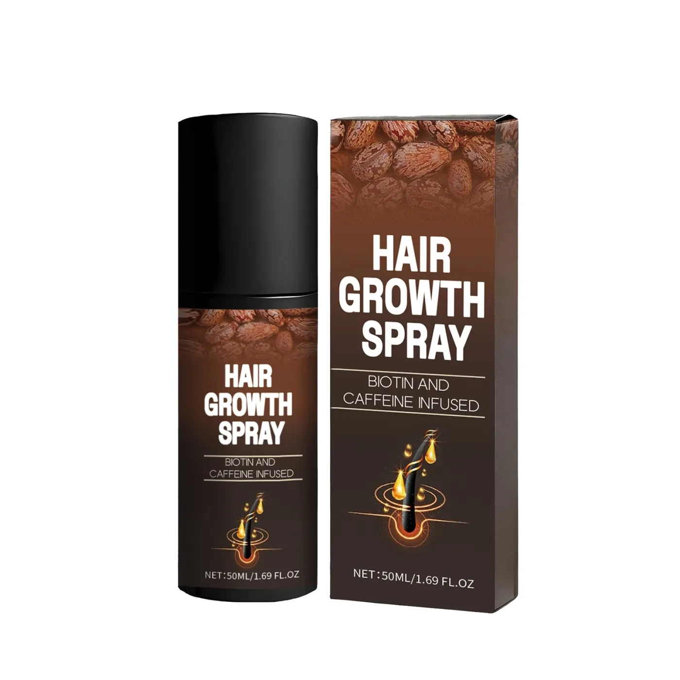 Biotin & Caffeine Hair Growth Spray (50ml)