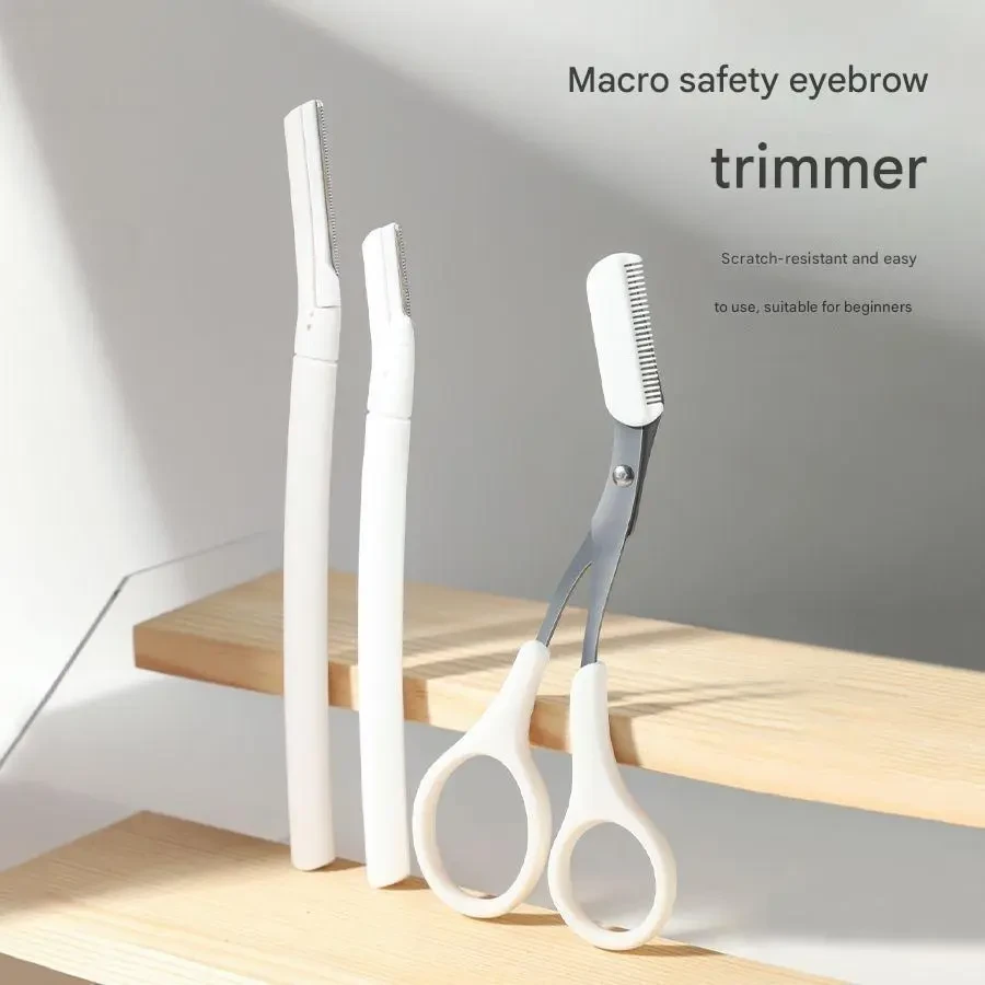 Eyebrow Trimmer Eyebrow Trimming Tool Set Macro Safety Type Beginner Men's And Women's Special Eyebrow Razor