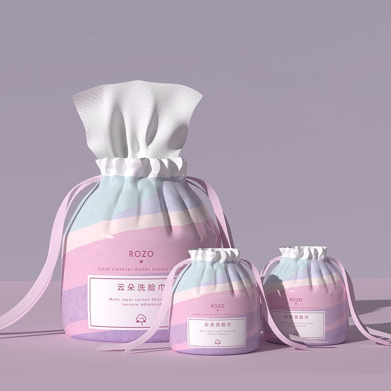 Rozo Disposable Cotton Baby Roller Cleansing Towel