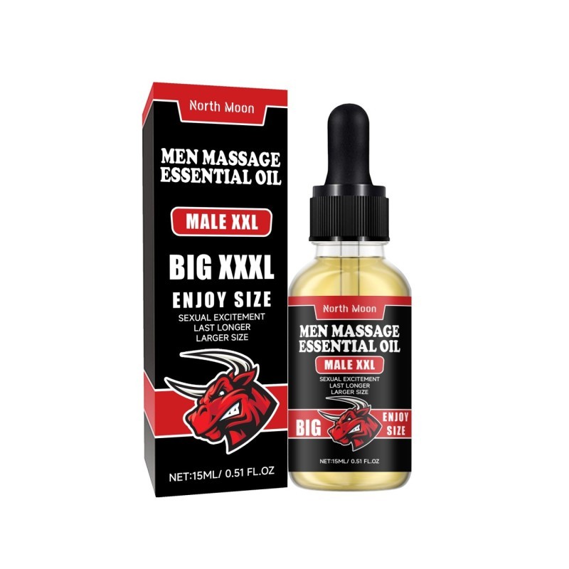 North Moon Men's Massage Oil