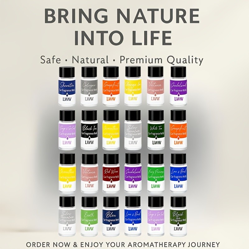 LWW Car Air Freshener Diffuser Refills