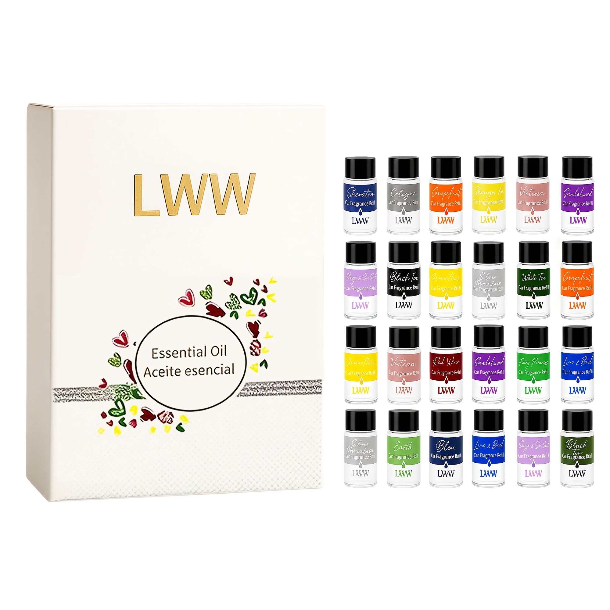 LWW Car Air Freshener Diffuser Refills