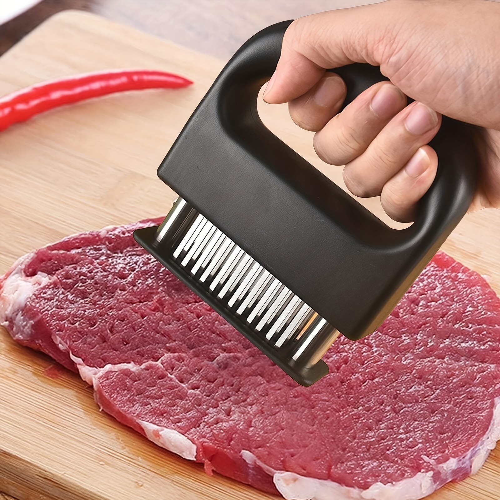 KITEOAGE Household Multifunctional Stainless Steel Meat Tenderizer