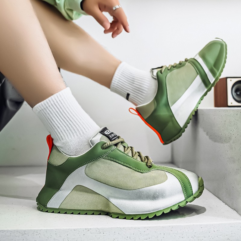 ZQBOBING Men's Soft-Sole Anti-Slip Running Shoes