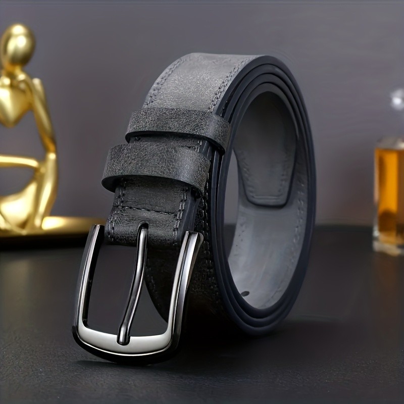 LJSQ Retro Embossed Belt for Men and Women