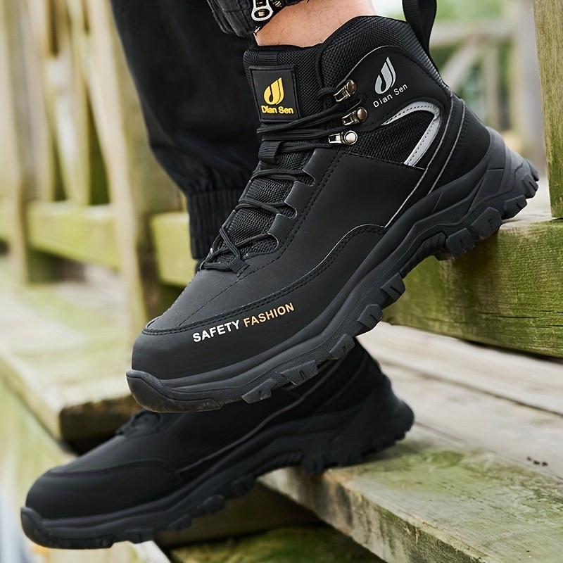 DIAN SEN Steel Toe Sneakers for Men