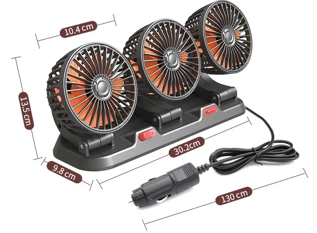 Automotive Electric Fan Cooling Power