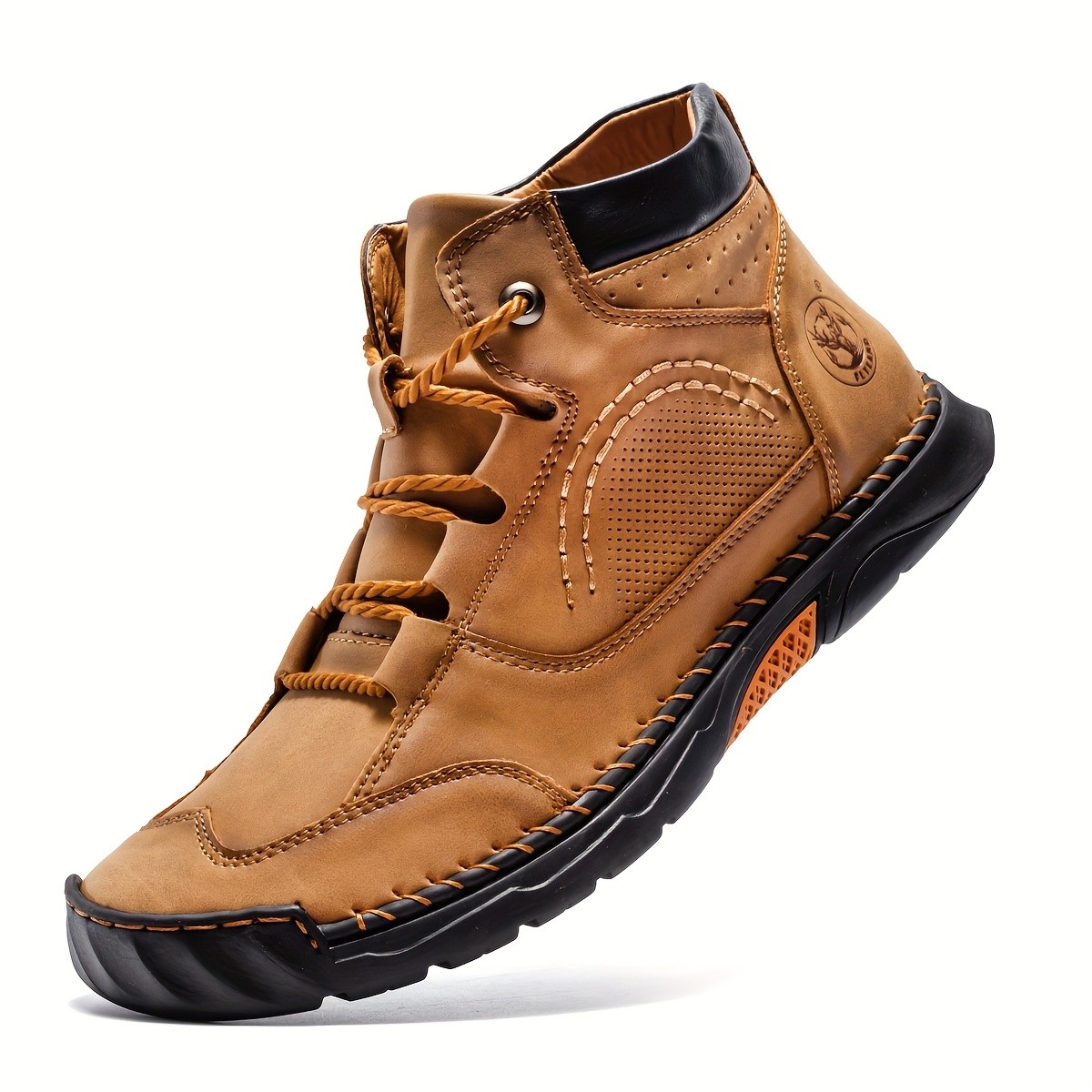 SALKIN Men's Handmade British Retro Ankle Boots