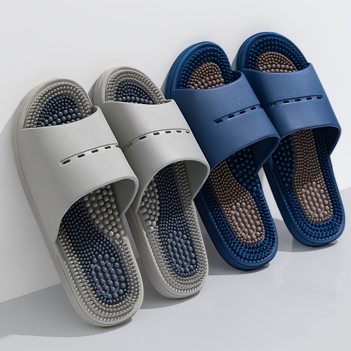 Jieliya Colorful Indoor and Outdoor Creative Slippers