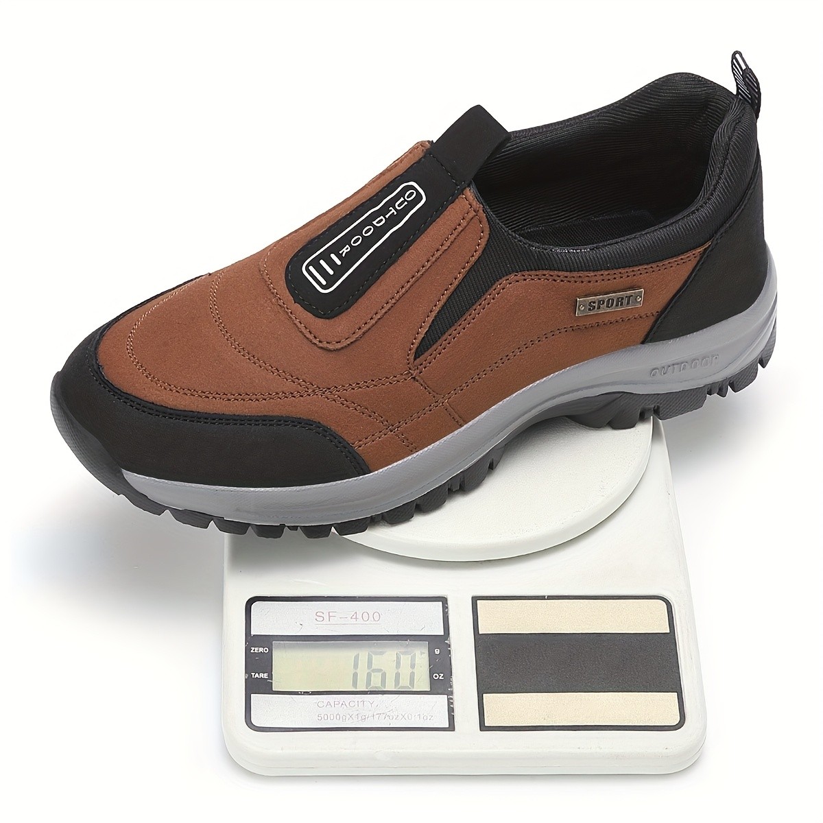 SEHM Men's Slip-On Shoes – Lightweight Slip-Ons with Cushioned MD Outsole