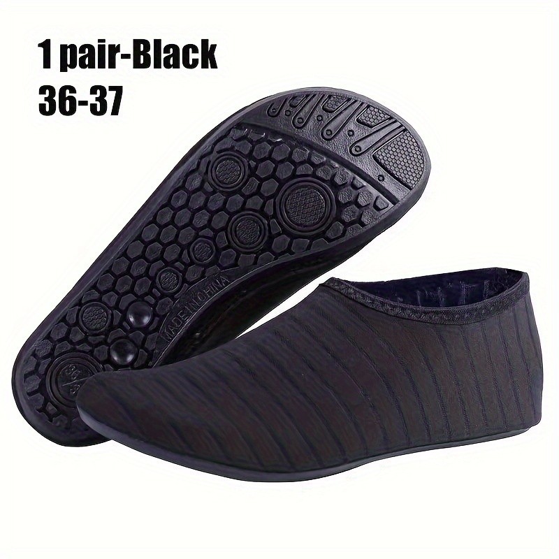 ROORUNS Unisex Lightweight Rubber Beach Shoes