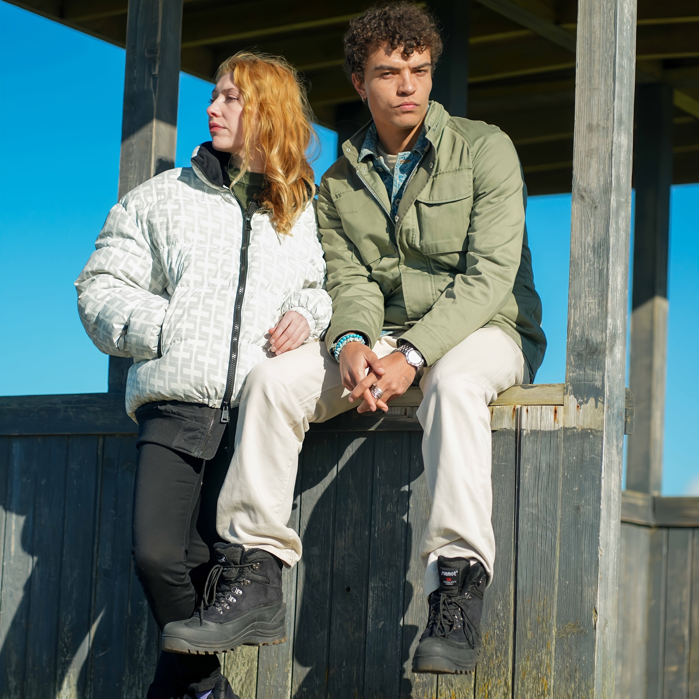 RIEMOT Men’s Winter Snow Boots