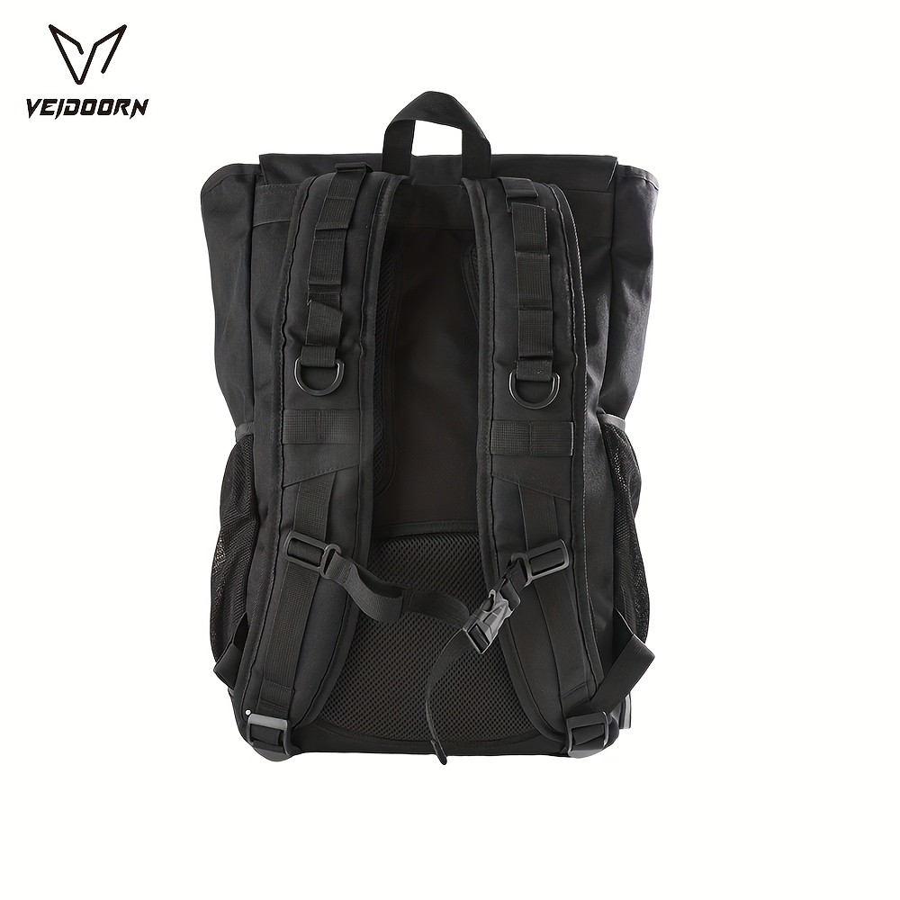 VEIDOORN Men’s Sleek Black Backpack