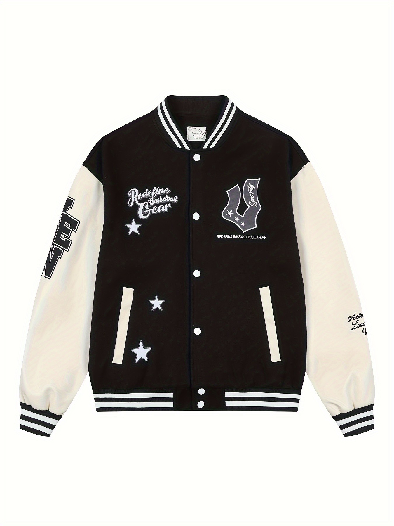 VEIDOORN Men’s Baseball Jacket