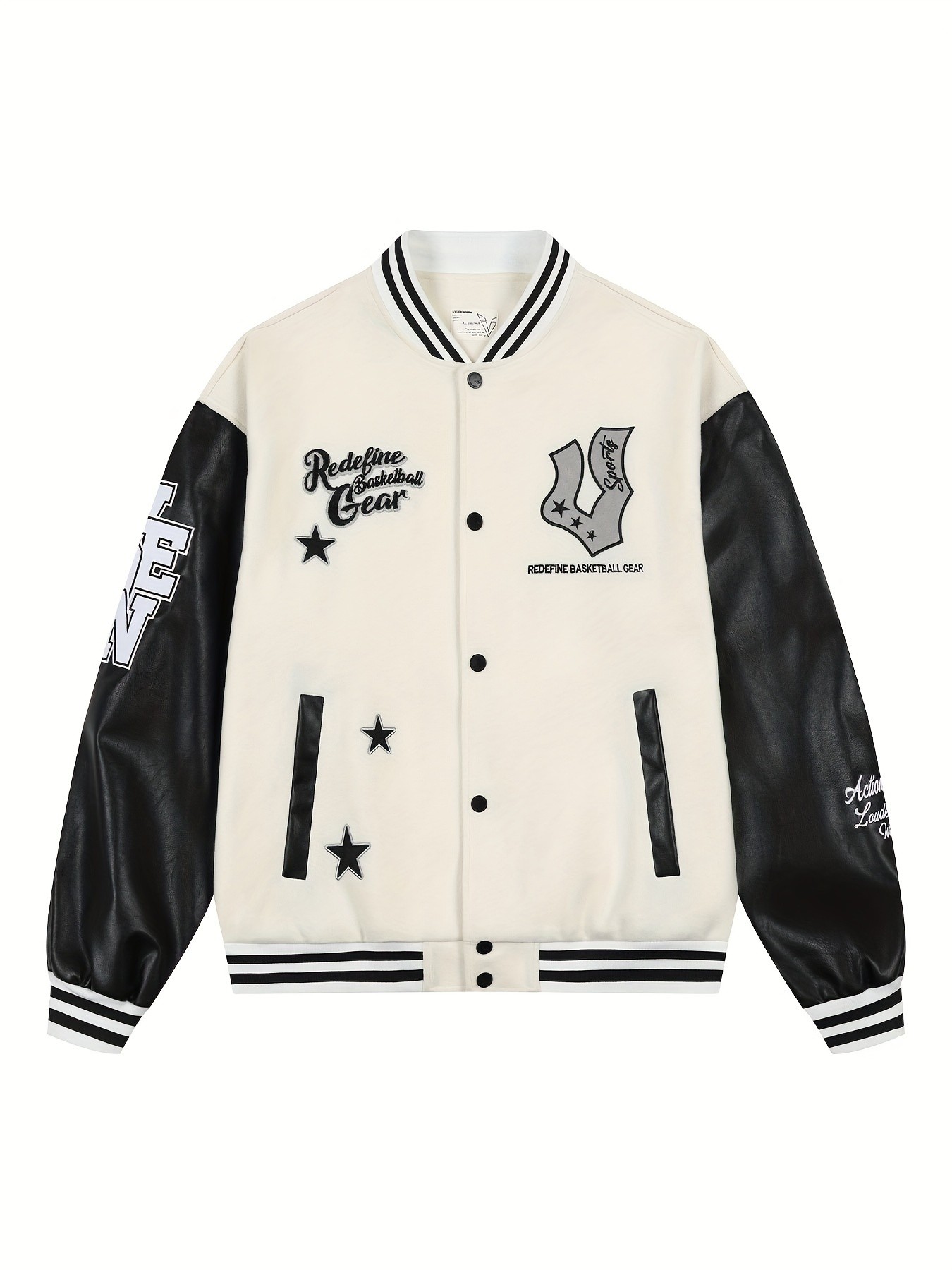 VEIDOORN Men’s Baseball Jacket