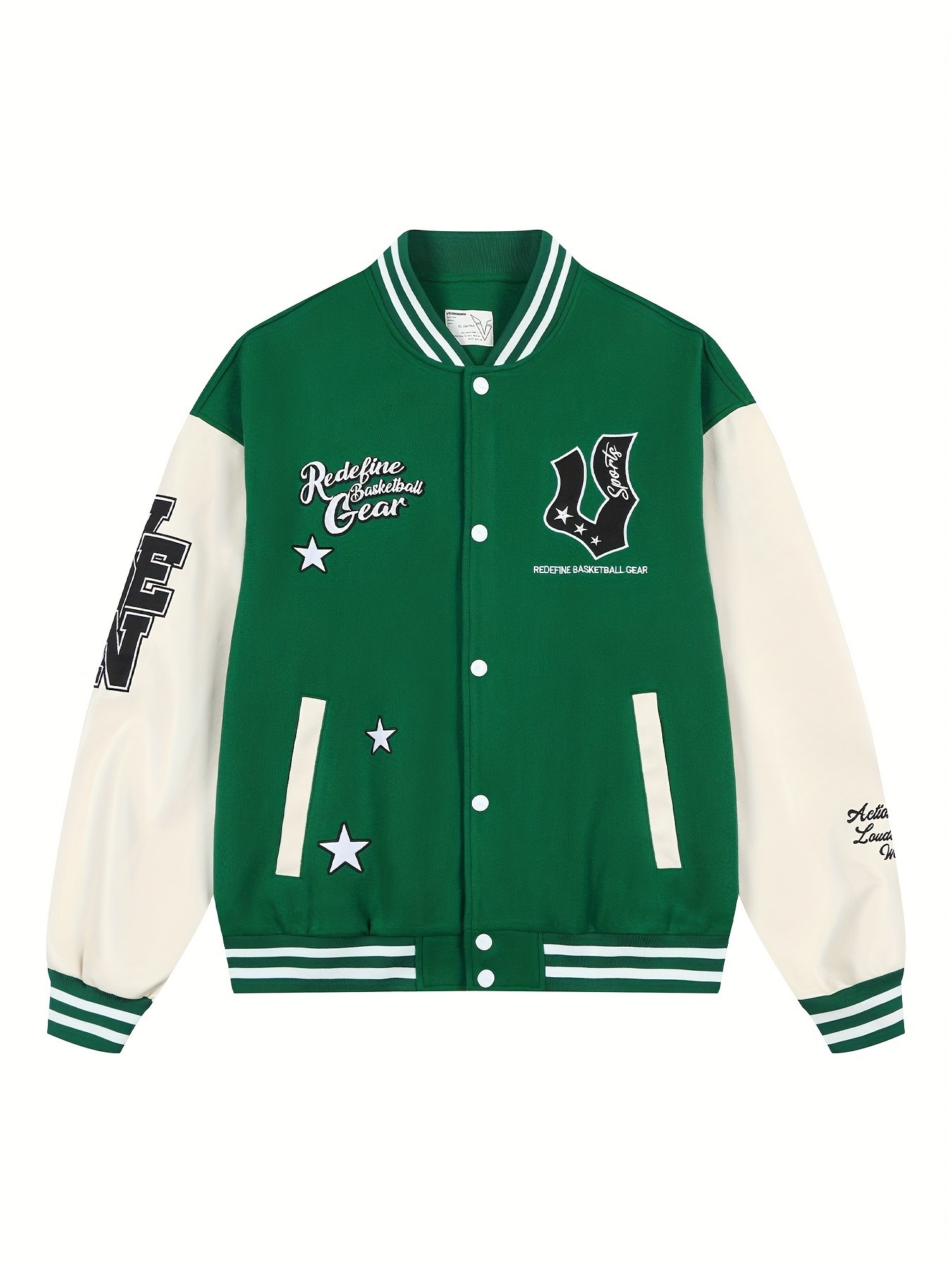 VEIDOORN Men’s Baseball Jacket