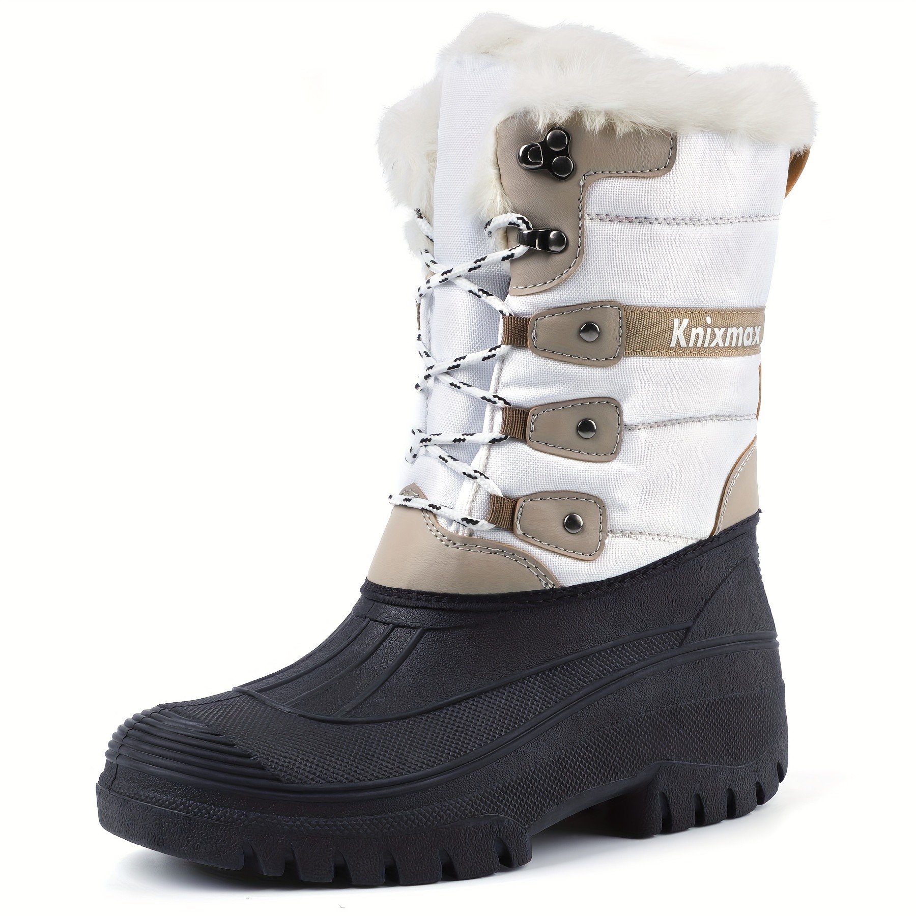 KNIXMAX Women’s Winter Snow Boots