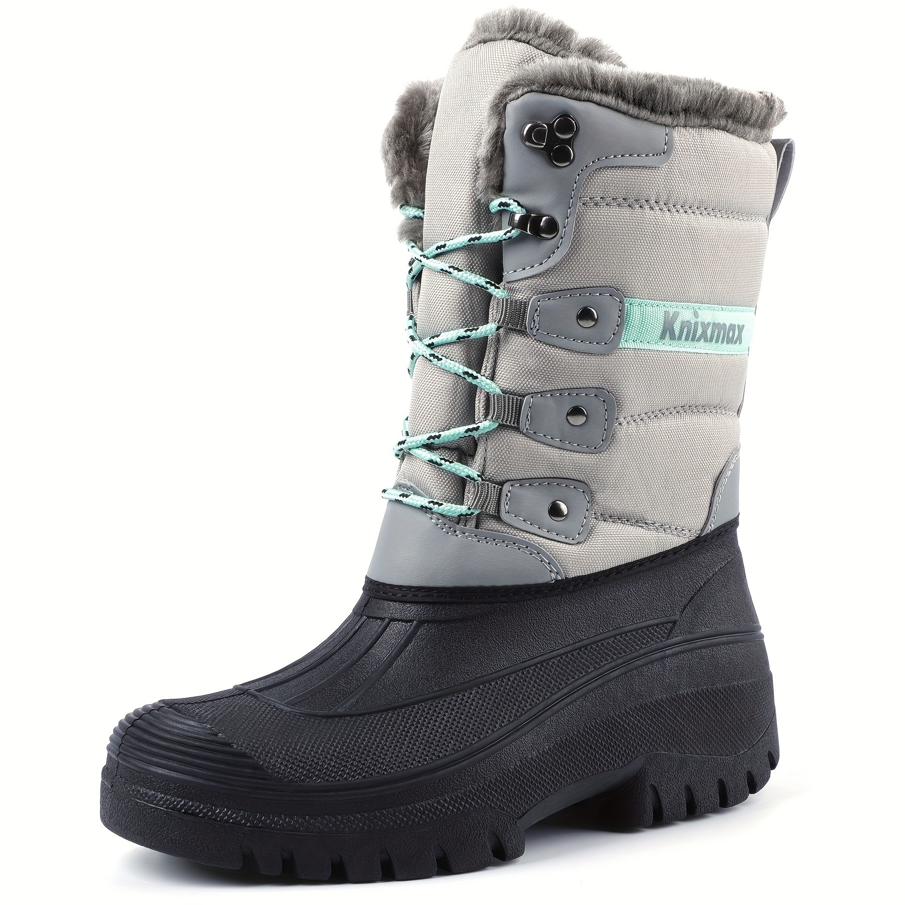 KNIXMAX Women’s Winter Snow Boots
