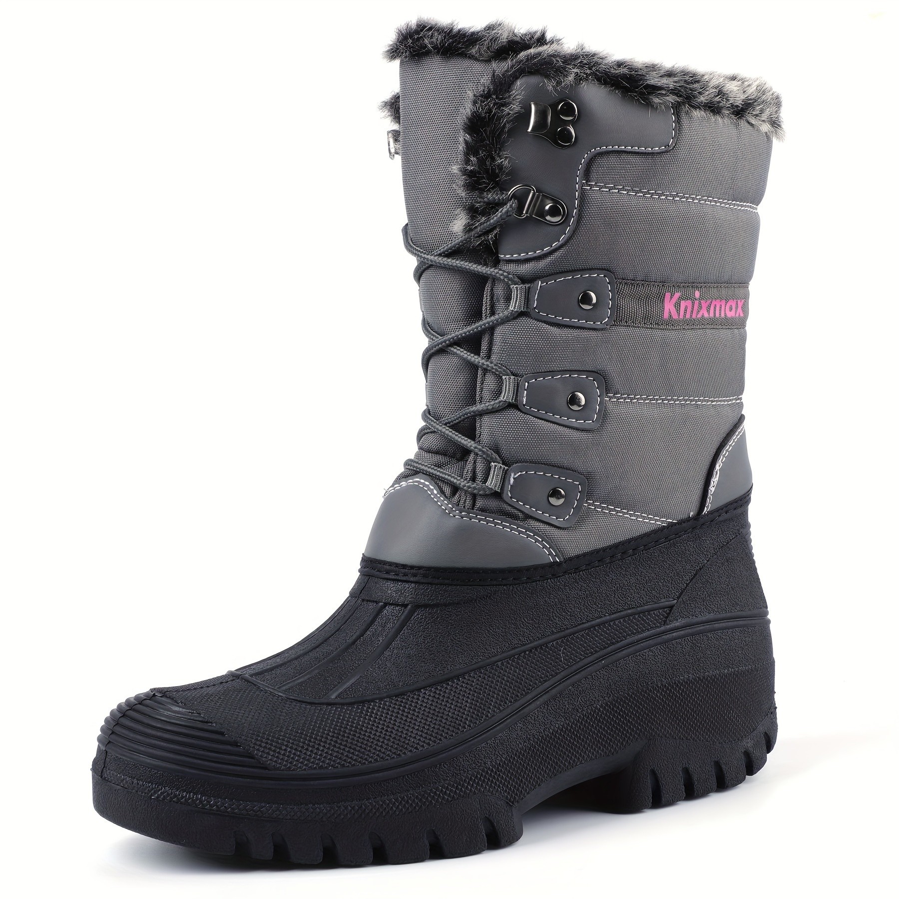 KNIXMAX Women’s Winter Snow Boots
