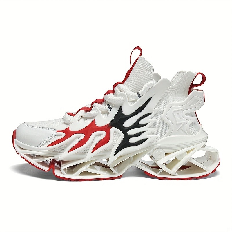 JIFFFLY Men’s High-Top Sneakers