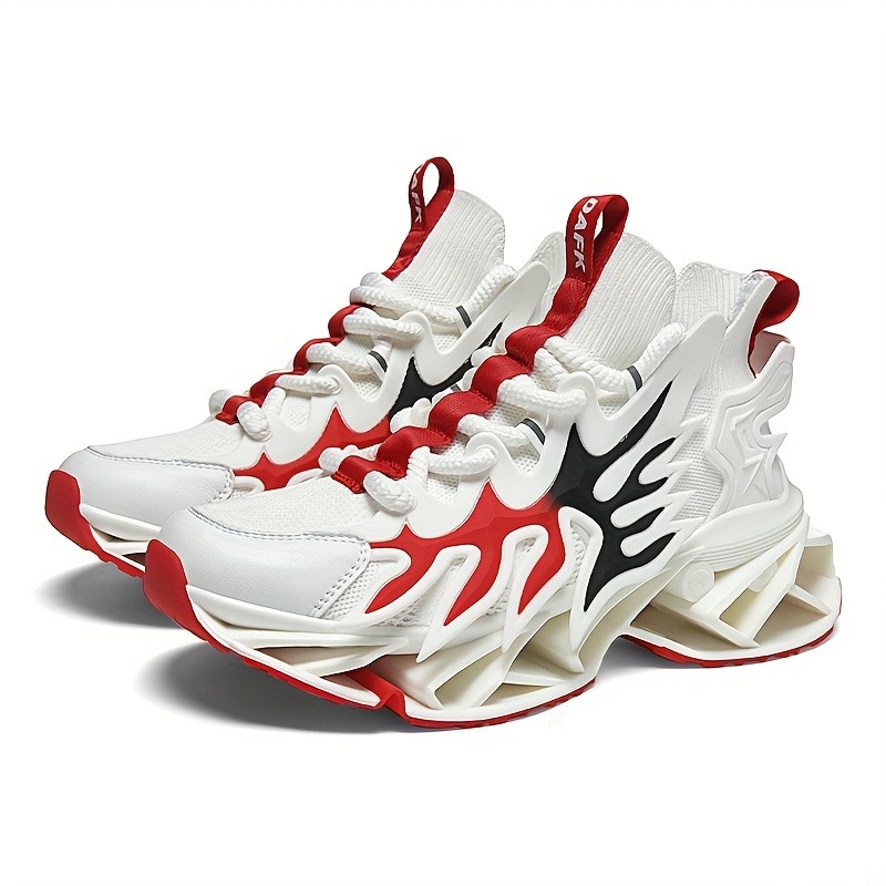 JIFFFLY Men’s High-Top Sneakers