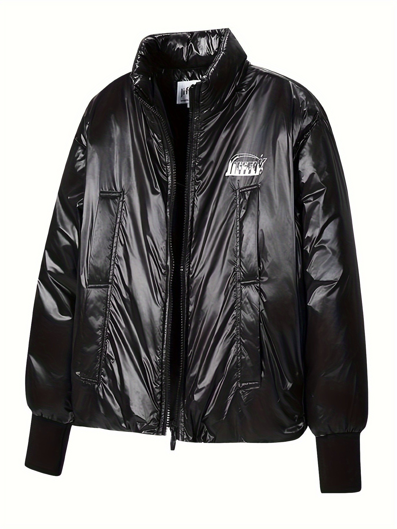 JIFFFLY Padded Coat Men's 2025 Autumn/Winter New Trendy High Street Motorcycle Short Jacket