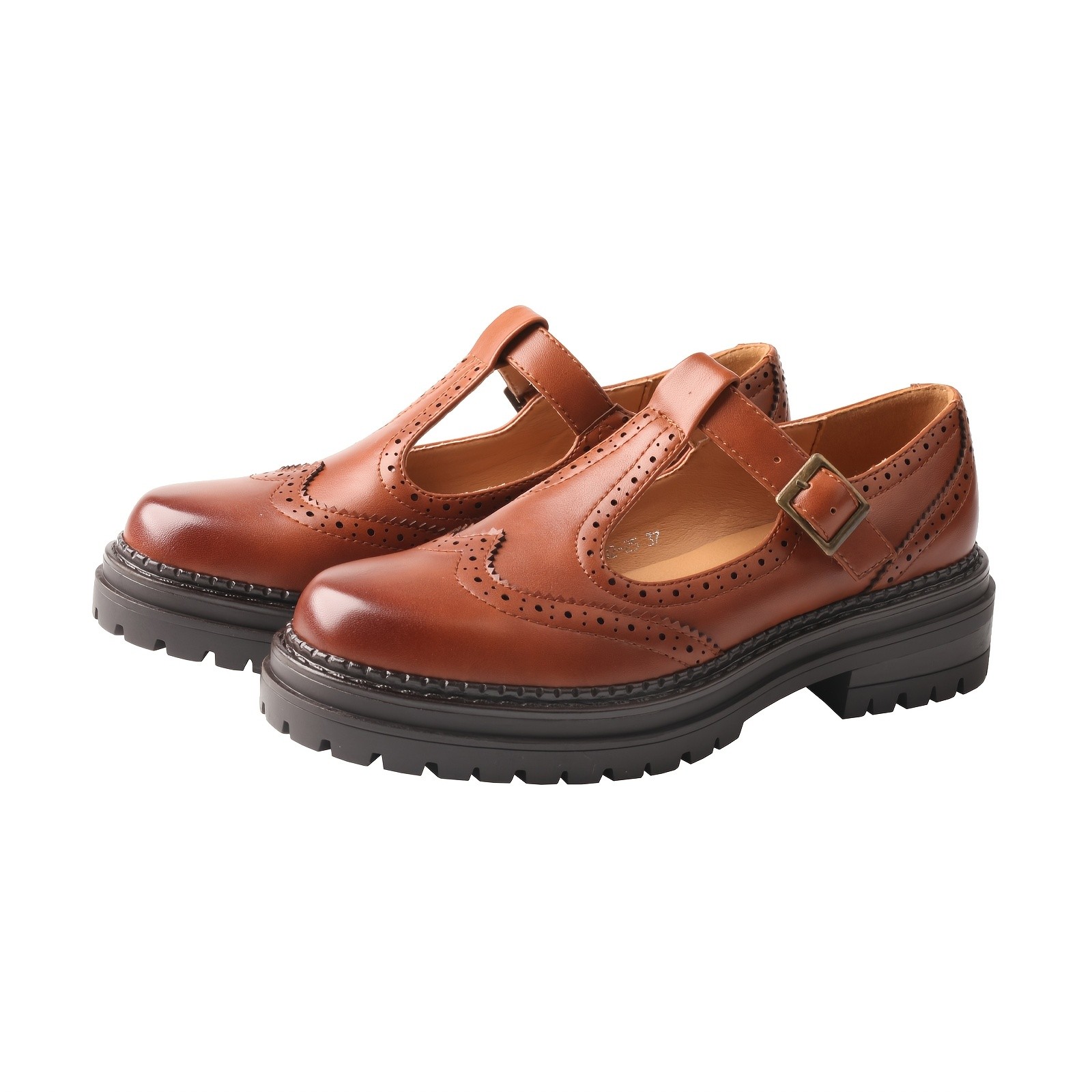 TMA EYES Brogue-Style Women’s Shoes