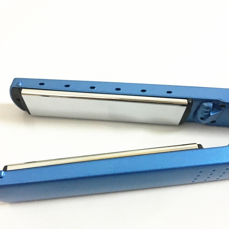 Sleek Ceramic Hair Straightener – Blue Edition