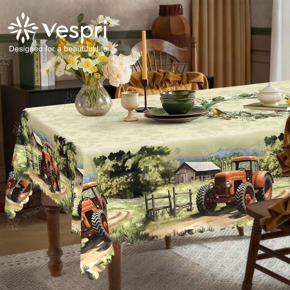 VESPRI Farmhouse Tablecloth