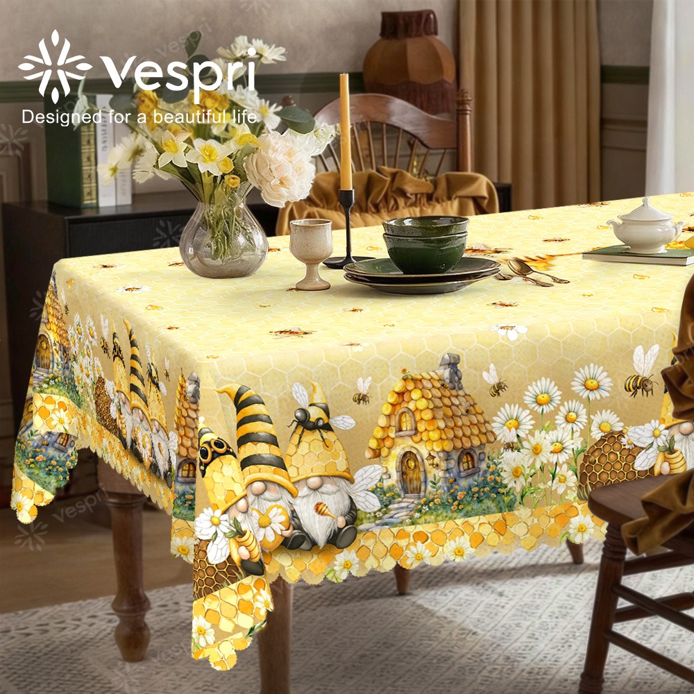 VESPRI Farmhouse Style Tablecloths