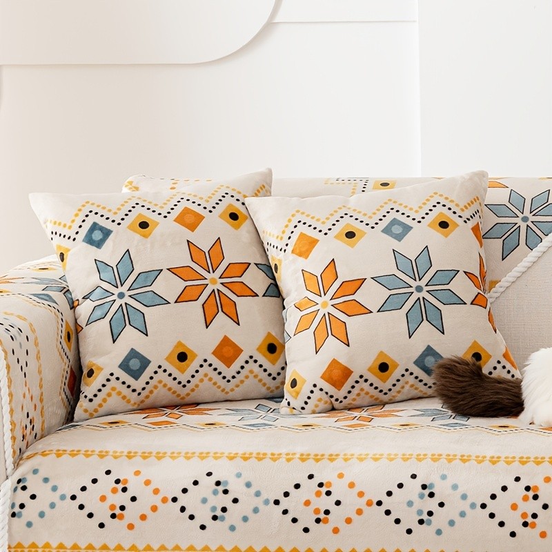 TIANXINBAOBEI 2pcs Bohemian Style Throw Pillow Covers