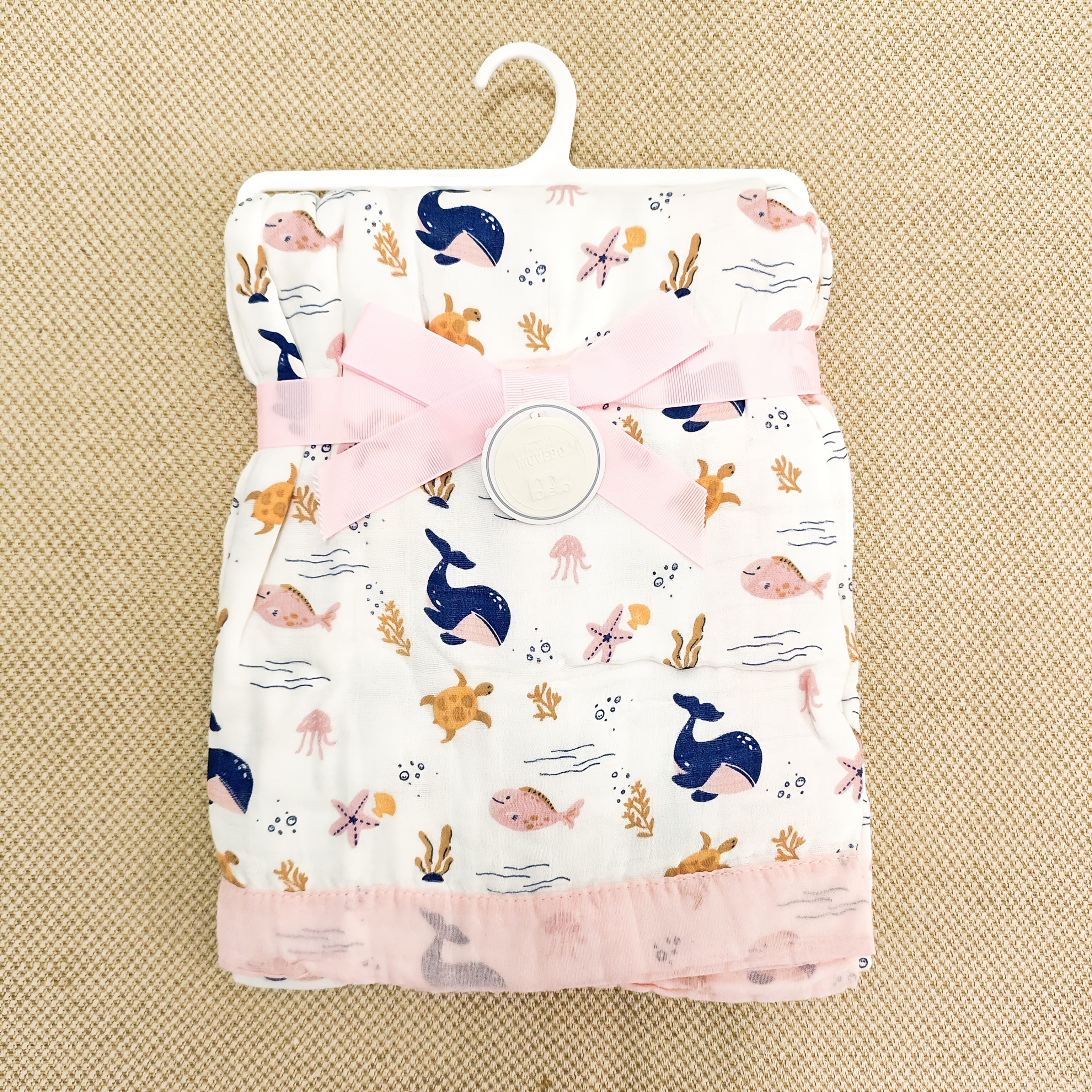 MOVEBO Bamboo Cotton Gauze Blanket