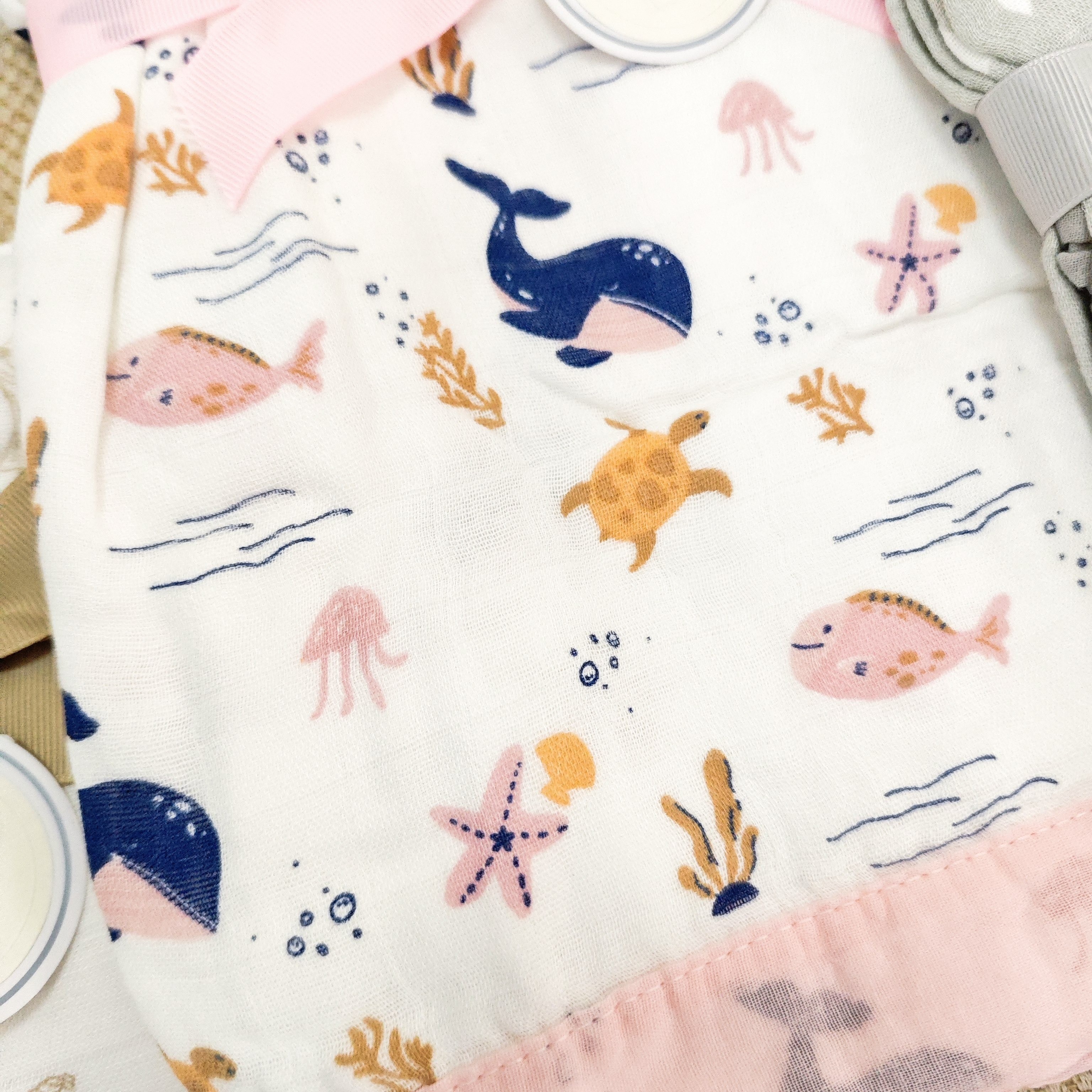 MOVEBO Bamboo Cotton Gauze Blanket