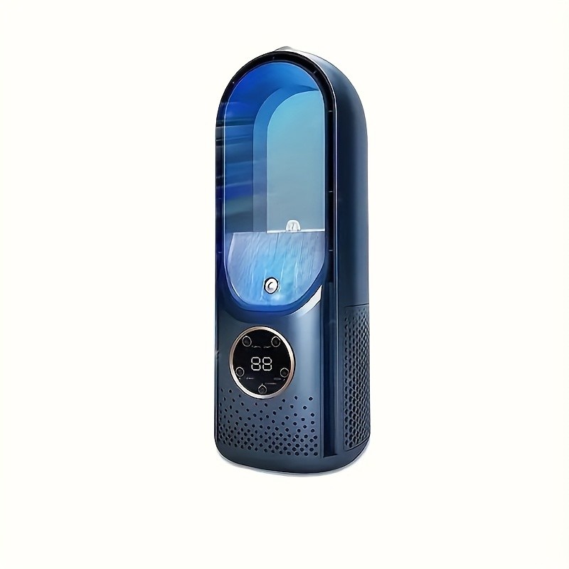 OKG Portable Bladeless Air Conditioner Fan with Night Light