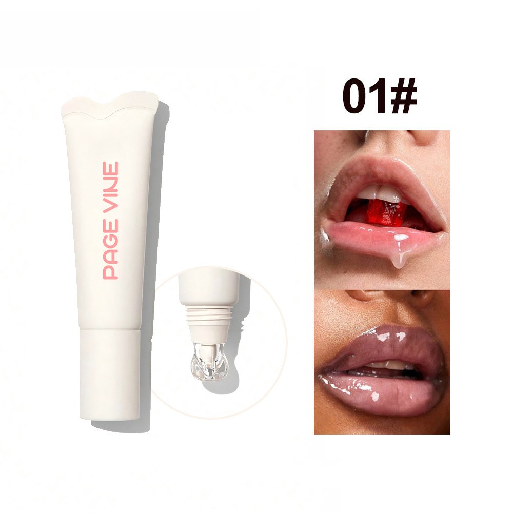 PAGE VINE Lip Gloss - Moisturizing and Shiny Formula