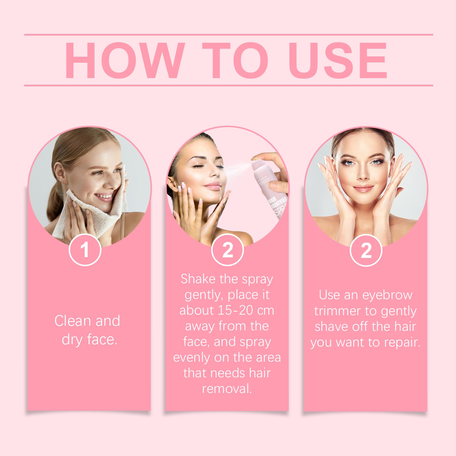 JAY SUING Hair Identifier Spray – Smooth and Effortless Hair Removal Experience