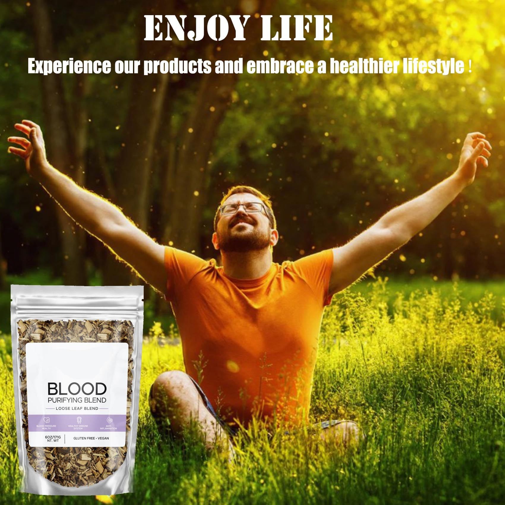 Blood Purifying Blend – Natural Antioxidant and Liver Health Support