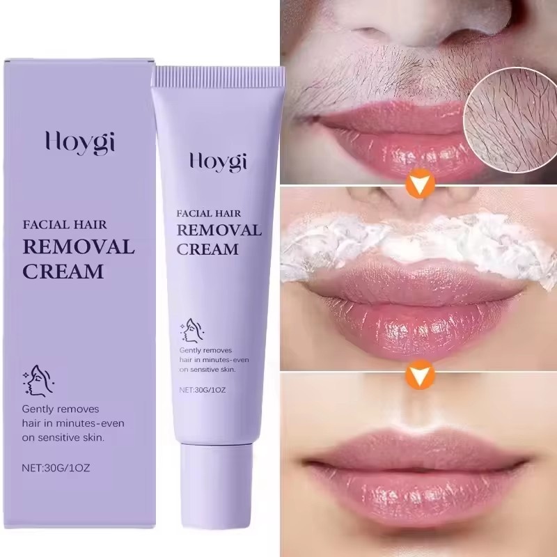 Hoygi Facial Hair Removal Cream – Gentle and Effective Hair Removal for Sensitive Skin