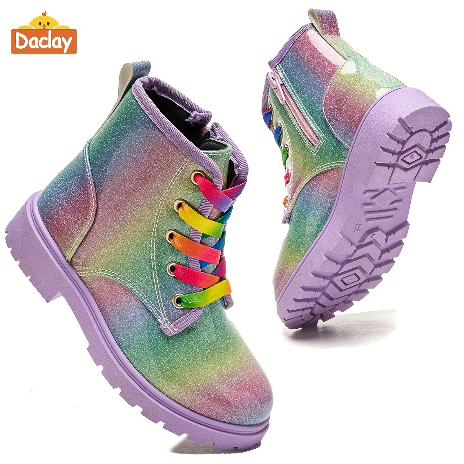 Girl Boots & Boys Fleece-Lined Short Boots