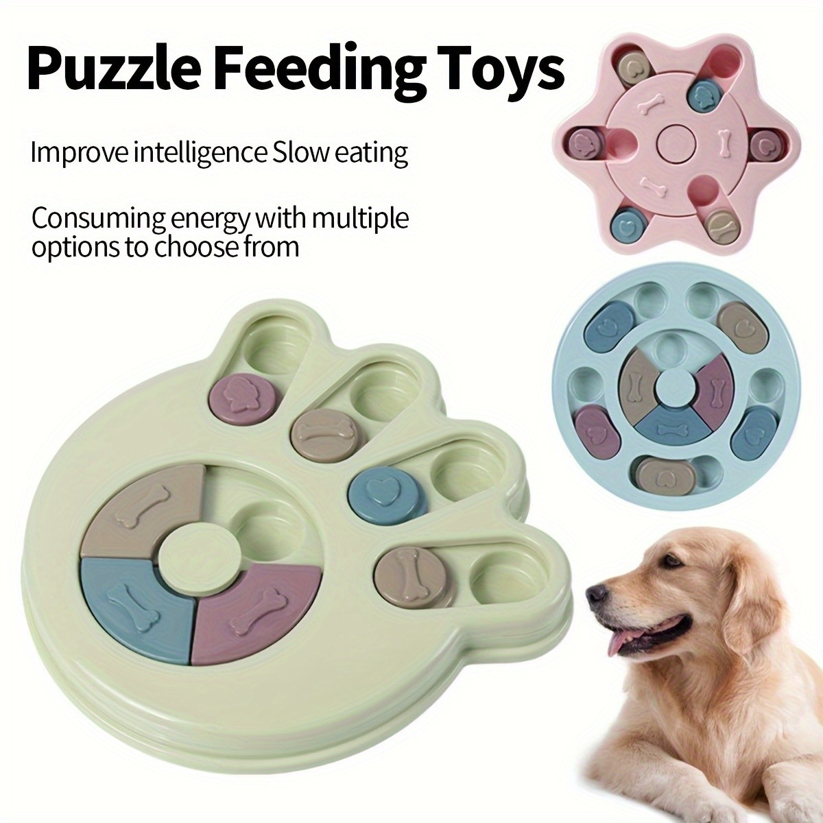 SUPET Interactive Pet Feeding Rotating Toy
