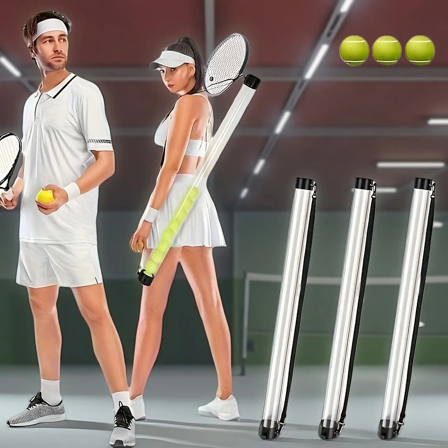 SPORTULI Portable Tennis Bag with Shoulder Strap