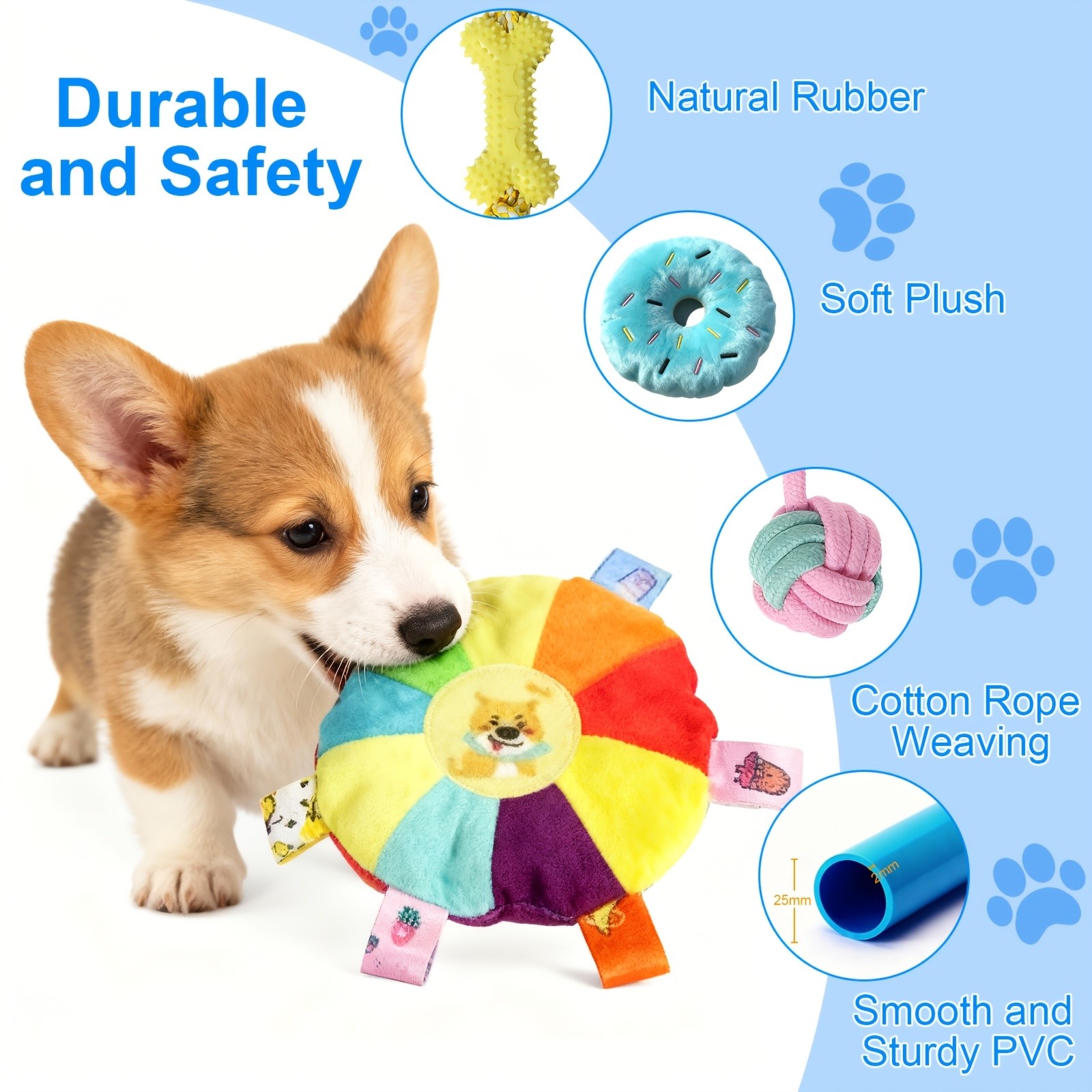 LIUYANG Puppy Play Gym for Small Dogs