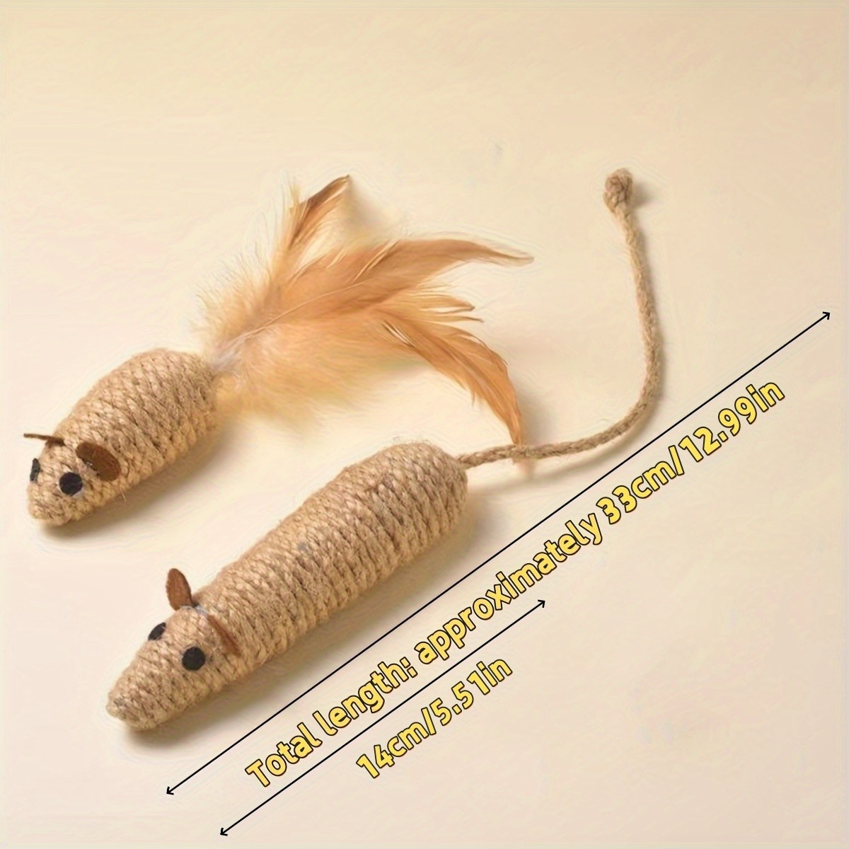 SUNGDOGIN Interactive Cat Toy with Sisal