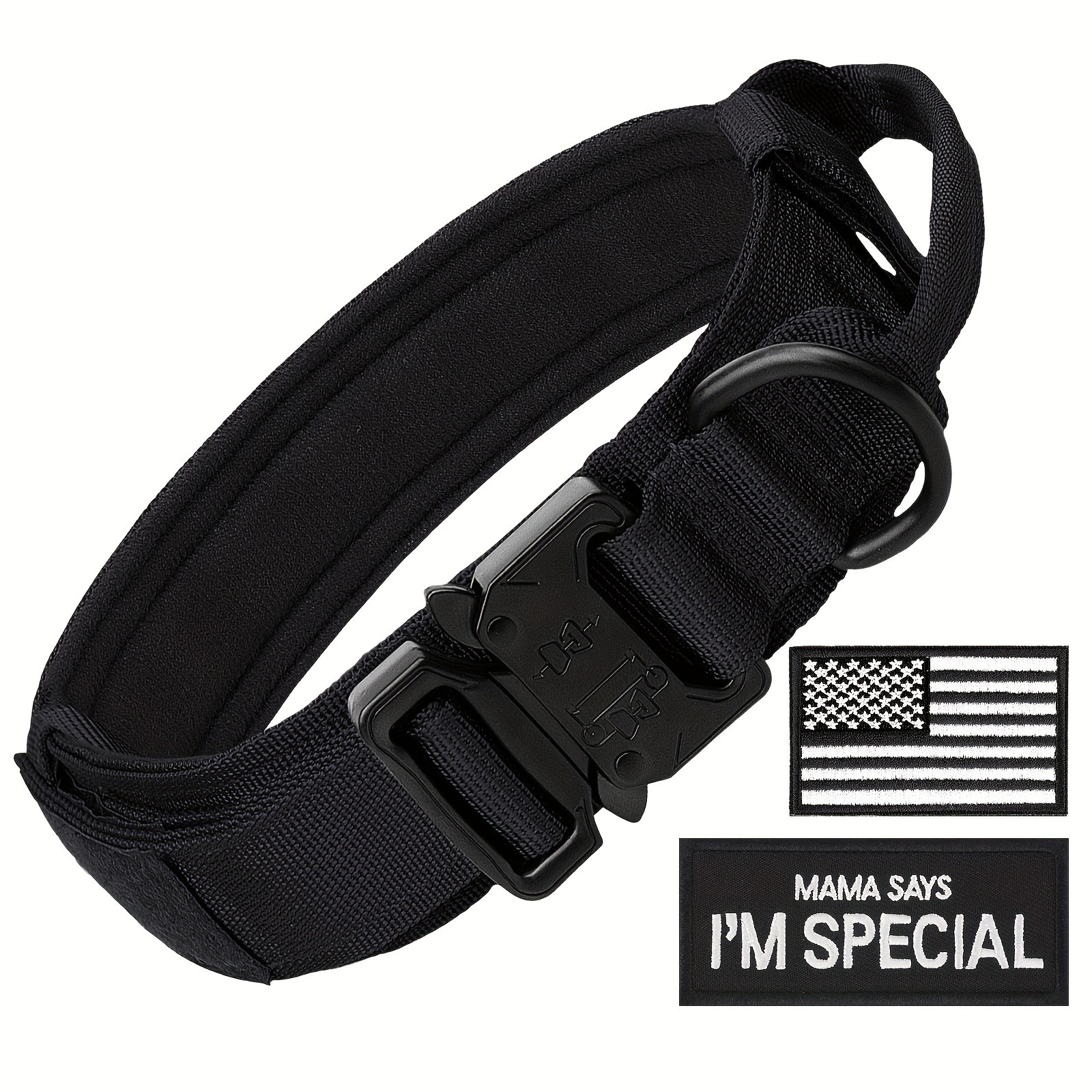 JOYTALE Heavy-Duty Dog Collar with Handle