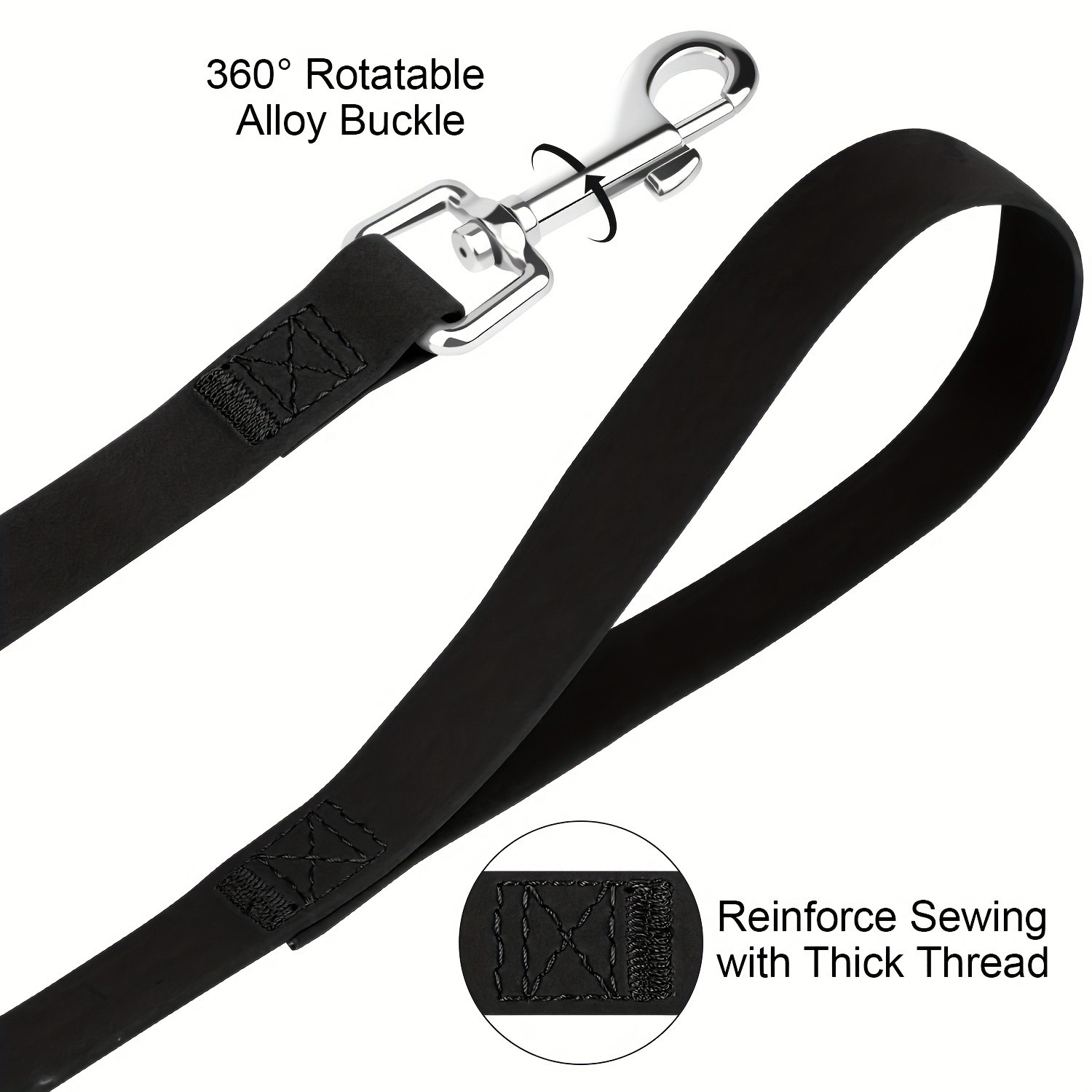 TAGLORY Waterproof PVC Dog Training Leash