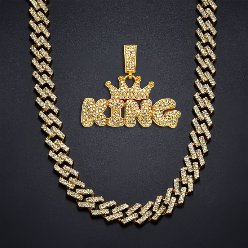LuxLife King Pendant Dog Collar