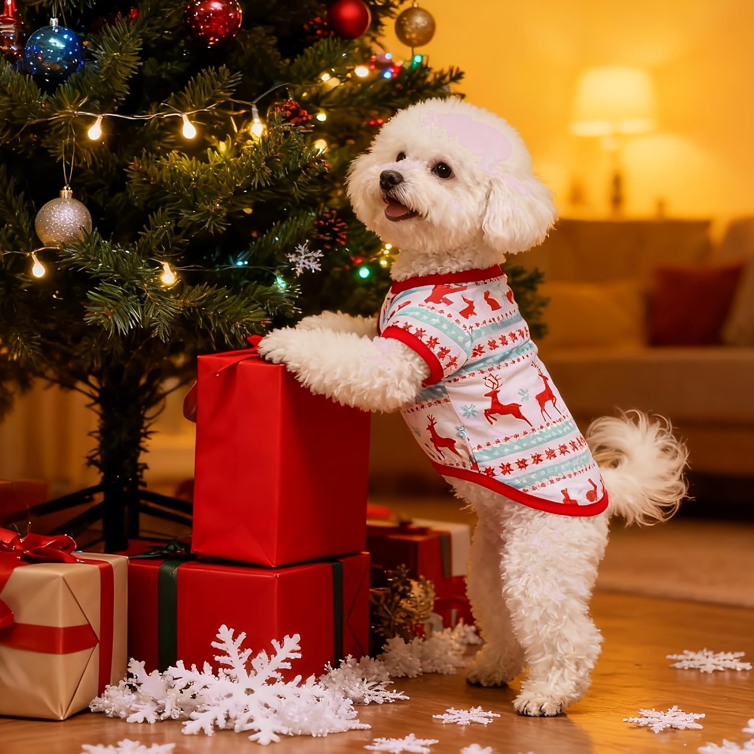 TheaPro 2-Pack Christmas Dog & Cat Costumes