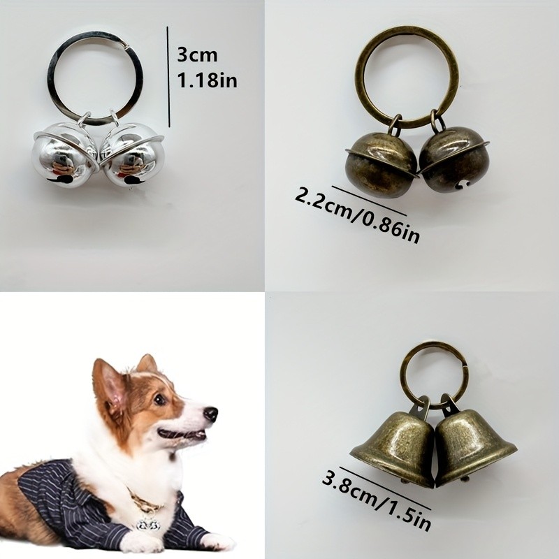 WYSUMMER 3pcs Cat and Dog Pet Bells