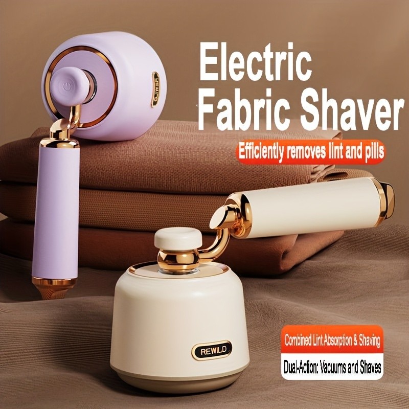 MOOSOO 6-Blade Electric Fabric Shaver & Lint Remover