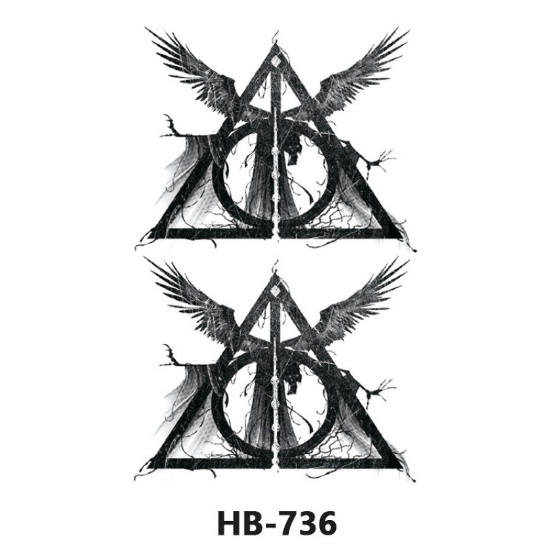 Rose Animal Dark Scar Covering Tattoo Sticker